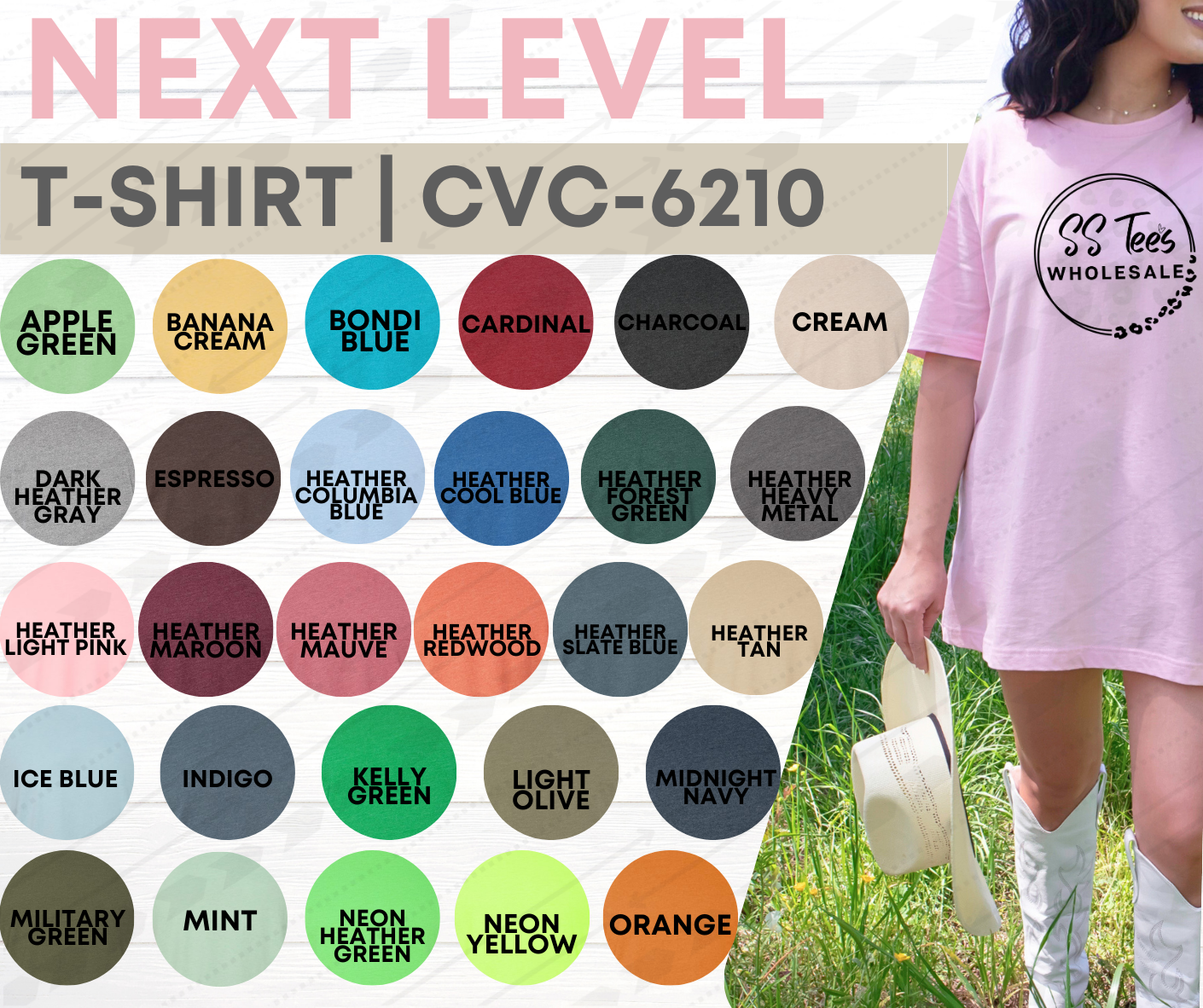 Custom Next Level CVC Tee