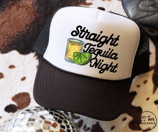 Straight Tequila Night Foam Trucker Hat