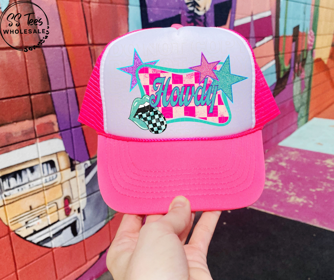 Howdy Tongue Foam Trucker Hat