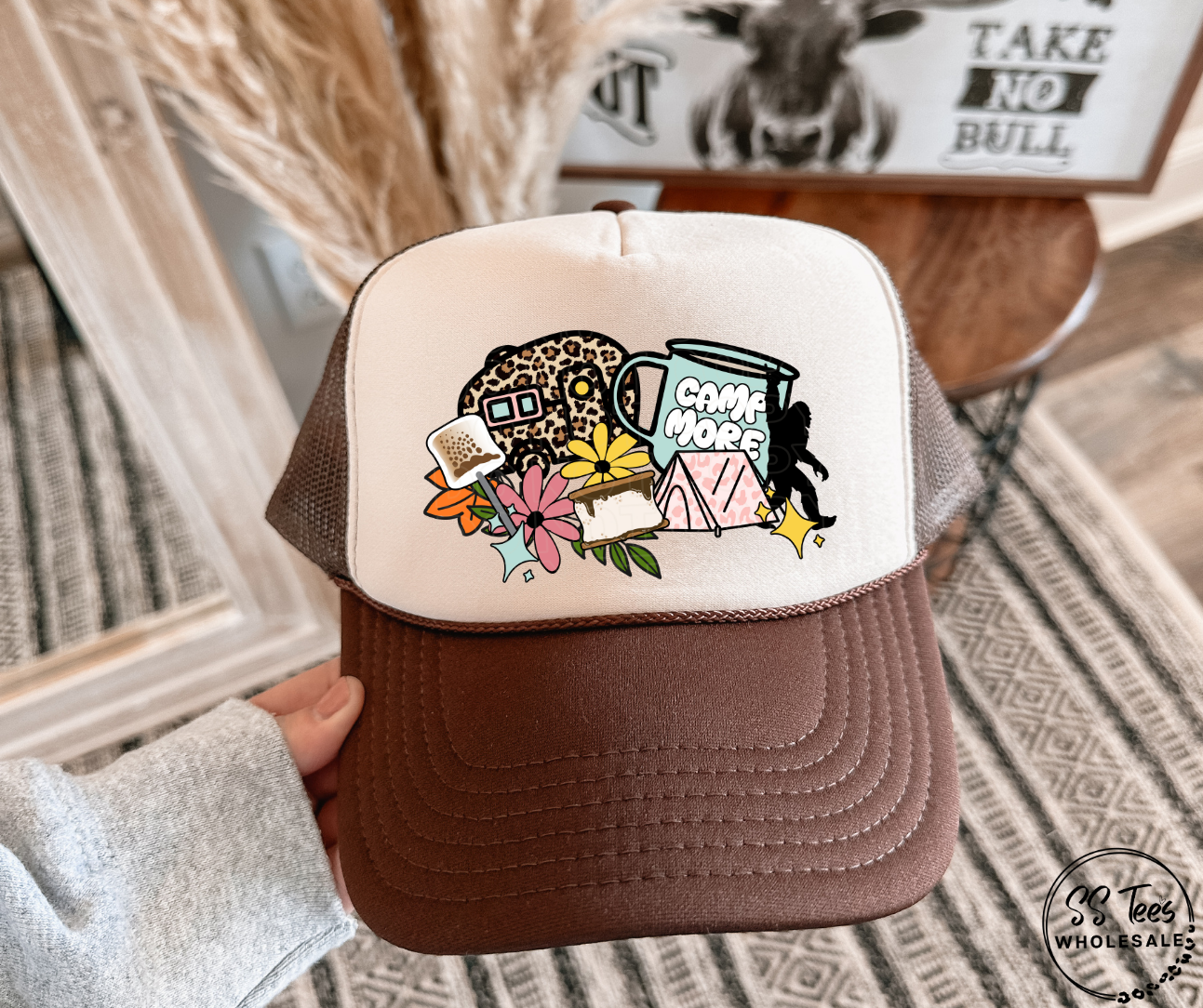 Campfire Social Club Foam Trucker Hat