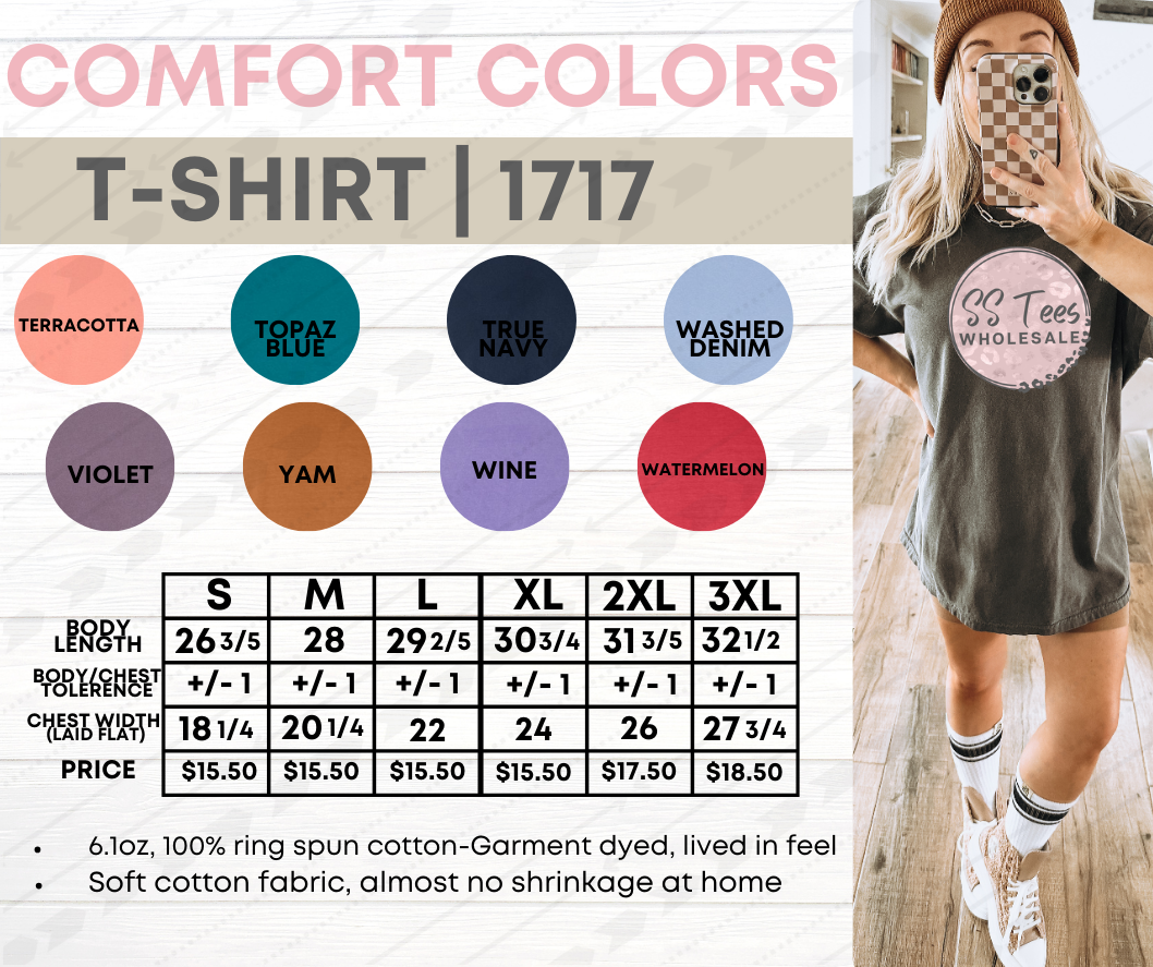 Custom Comfort Colors Tee