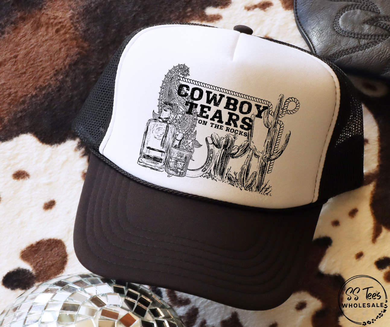 Cowboy Tears Foam Trucker Hat