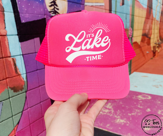 It's Lake Time Foam Trucker Hat