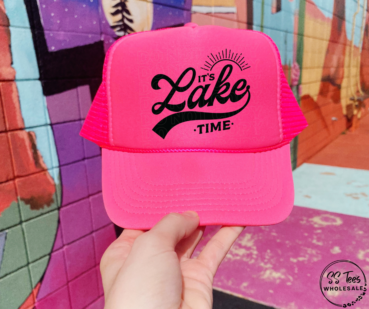 It's Lake Time Foam Trucker Hat