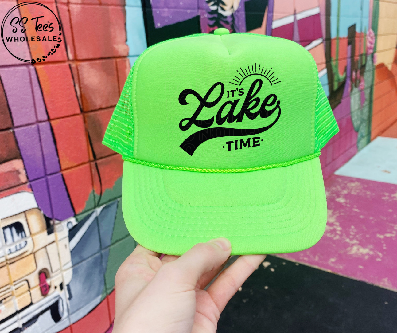 It's Lake Time Foam Trucker Hat