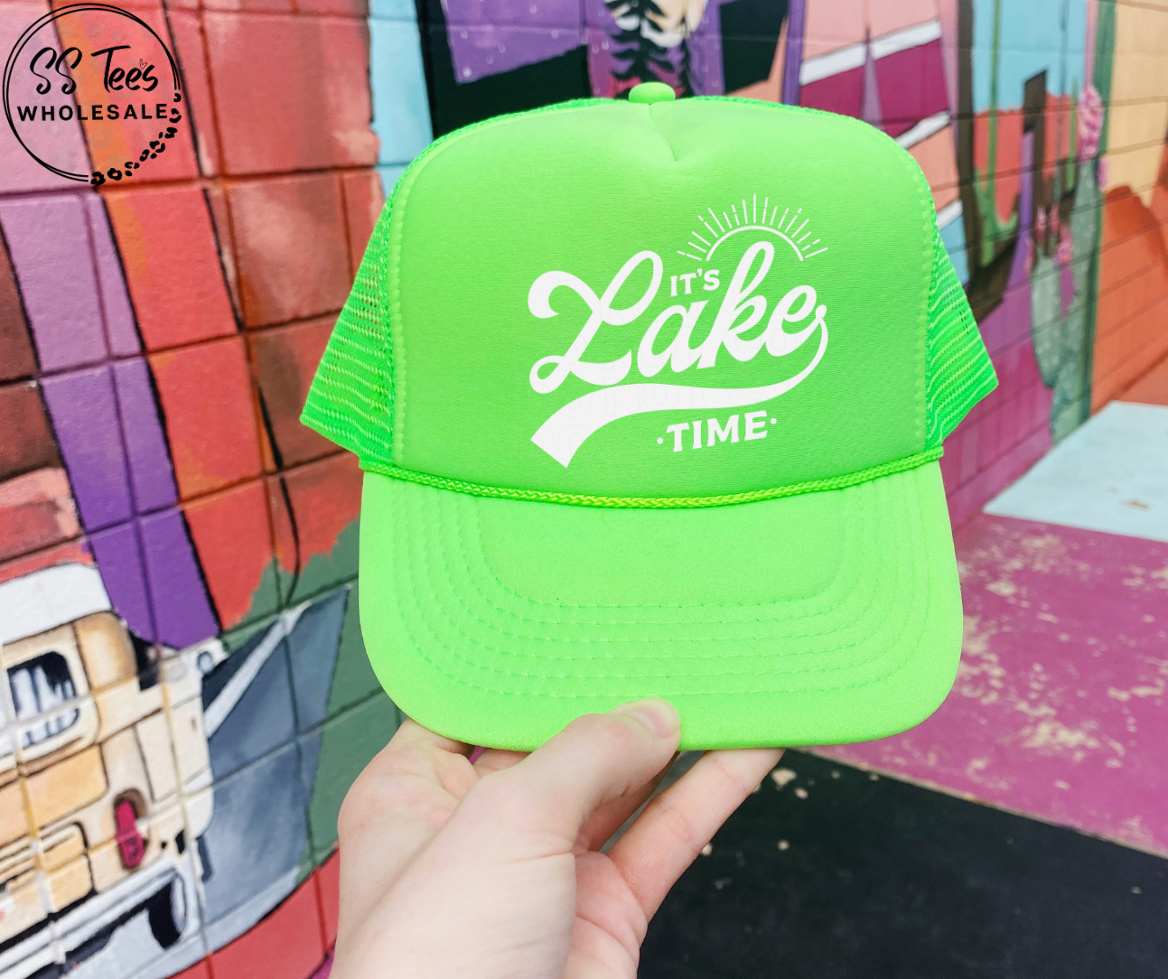 It's Lake Time Foam Trucker Hat