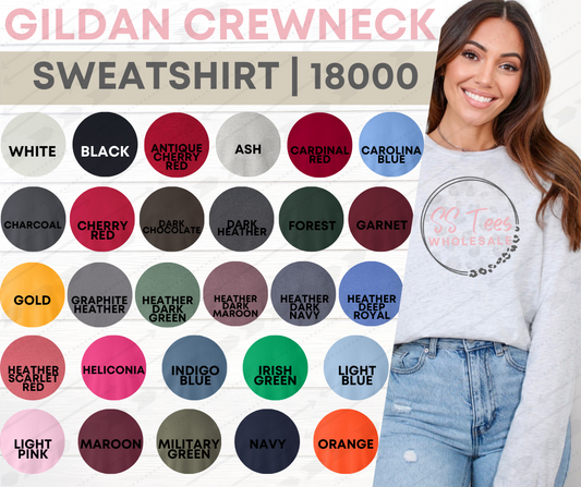 Custom Gildan Crewneck Sweatshirt