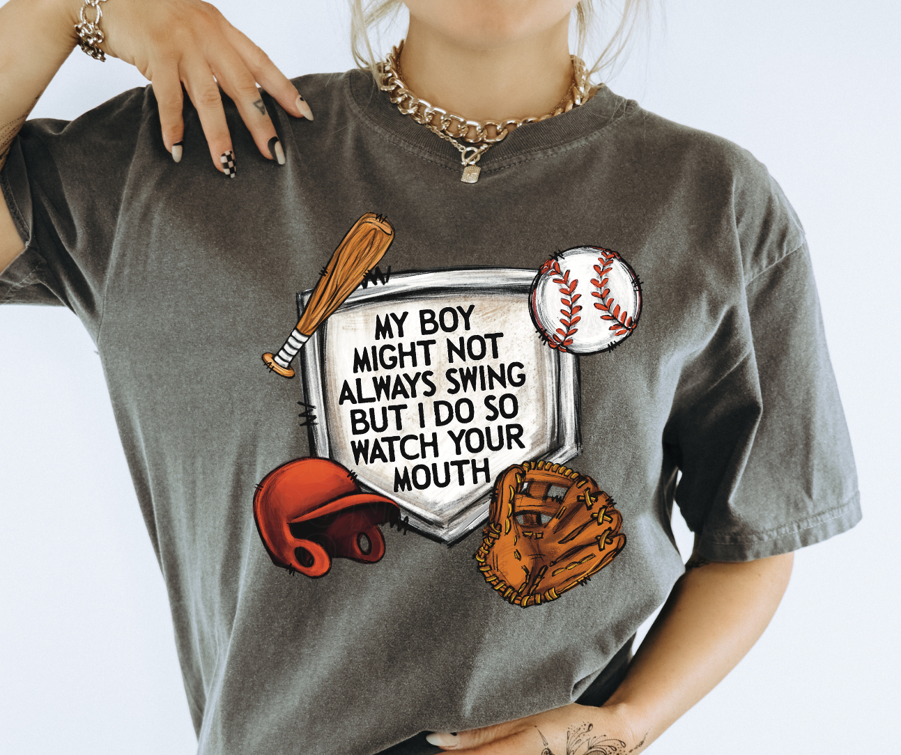 Watch Your Mouth Graphic Tee