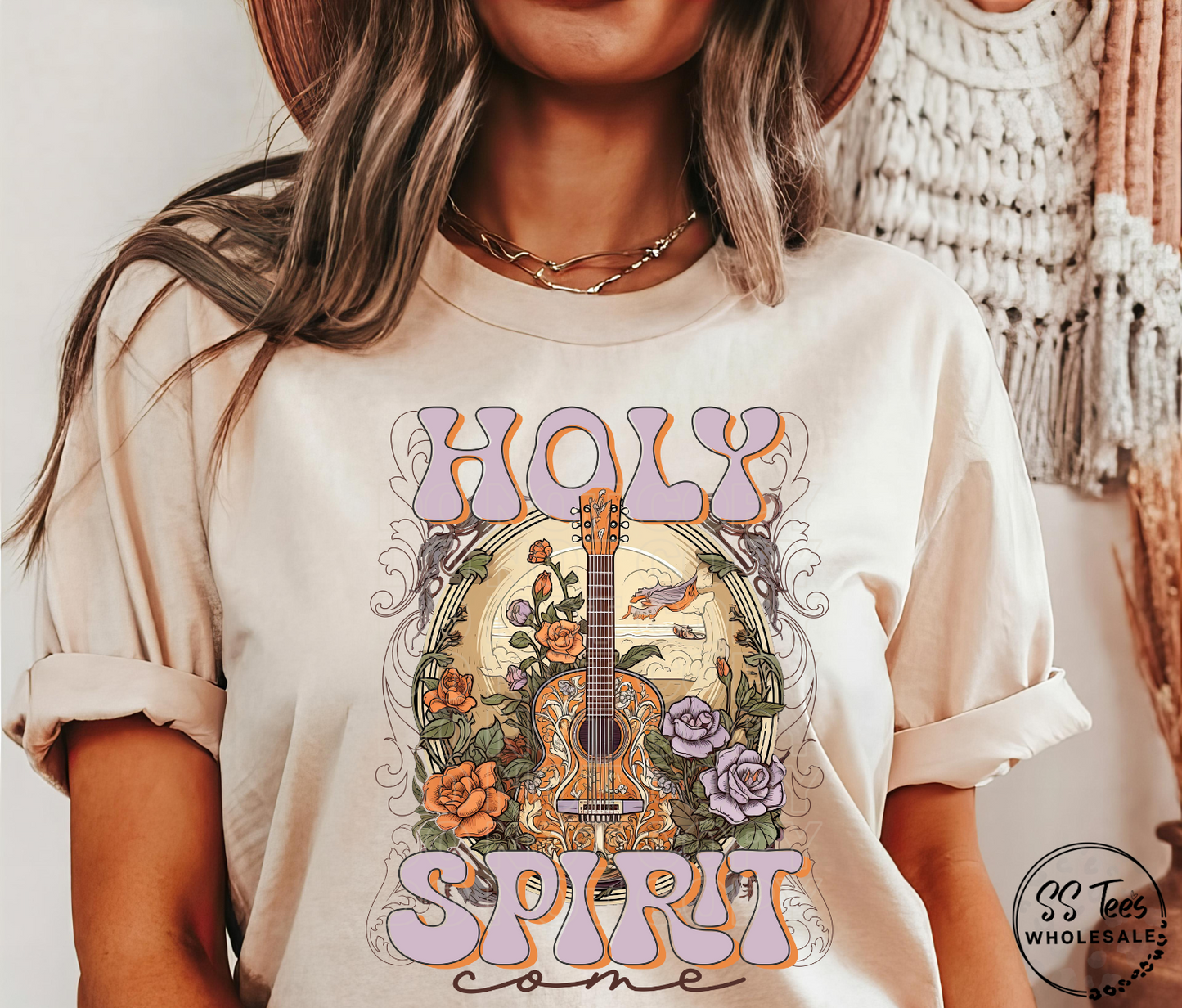 Holy Spirit Come Graphic Tee