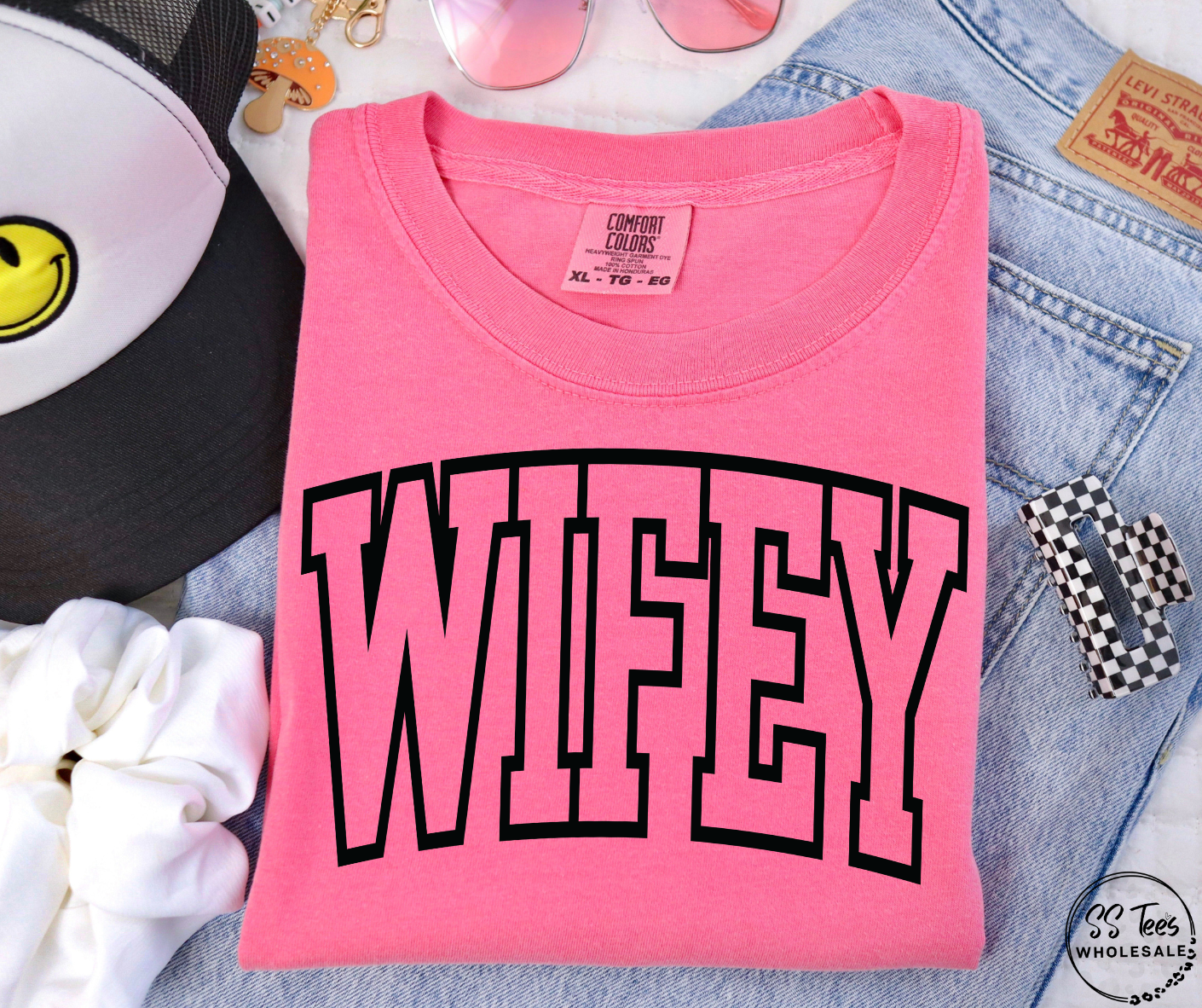 Wifey Varsity Bold Graphic Tee