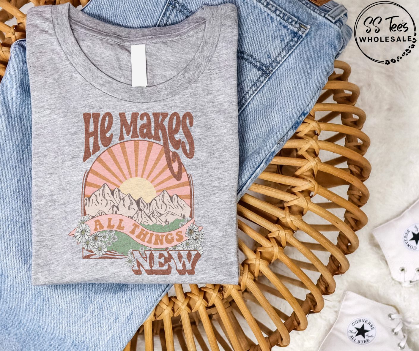 He Makes All Things New Graphic Tee