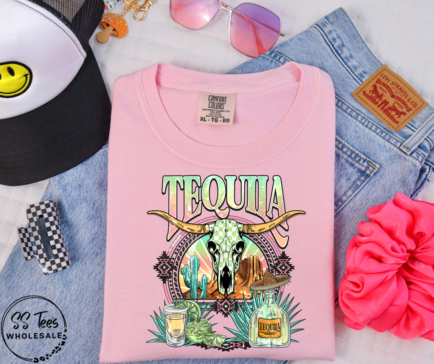 Tequila Longhorn Graphic Tee