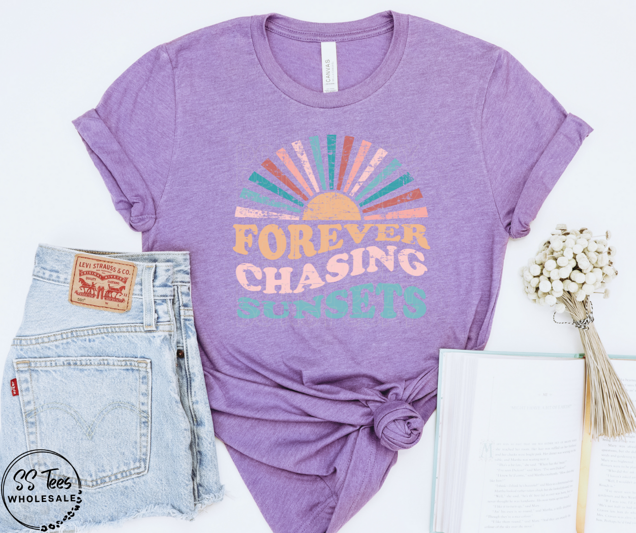 Forever Chasing Sunsets Graphic Tee