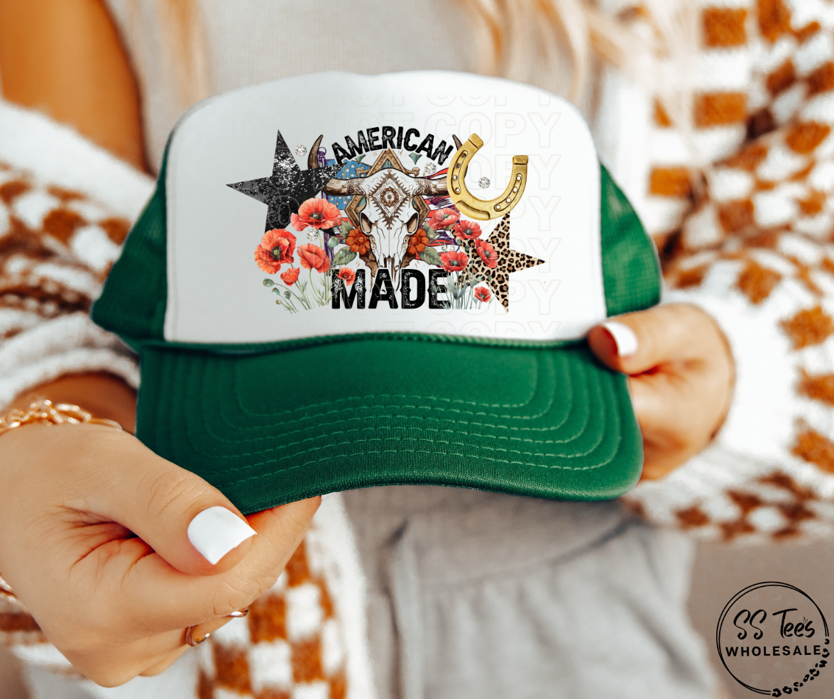 American Made Foam Trucker Hat